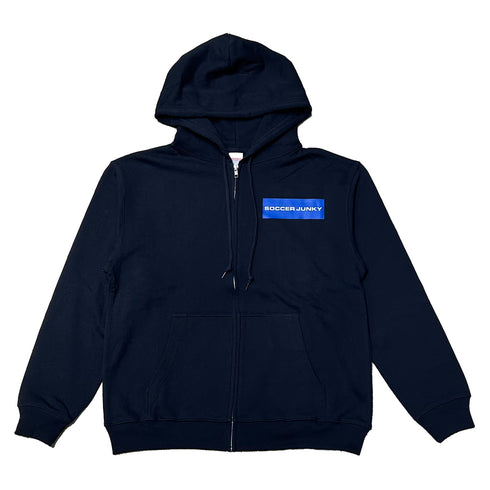 socccerjunky blue label ZIPパーカー